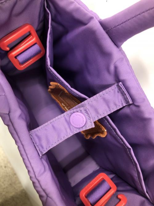 Coachtopia（コーチトピア）Coachtopia (コーチトピア) 2WAYバッグ トートバッグ ショルダーバッグ ループミニパフィートート パープル サイズ:実寸サイズにてご確認下さい。の古着・服飾アイテム