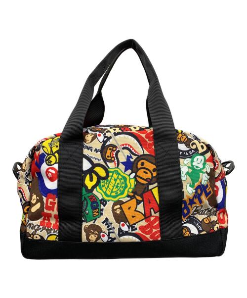 A BATHING APE（ア ベイシング エイプ）A BATHING APE 2WAYバッグ BAPE MILO ASSORTED SHOULDER BAG K（ベイプ ミロ アソーテッド ショルダー バッグ K） マルチカラー サイズ:実寸サイズにてご確認下さい。の古着・服飾アイテム