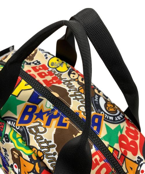 A BATHING APE（ア ベイシング エイプ）A BATHING APE 2WAYバッグ BAPE MILO ASSORTED SHOULDER BAG K（ベイプ ミロ アソーテッド ショルダー バッグ K） マルチカラー サイズ:実寸サイズにてご確認下さい。の古着・服飾アイテム