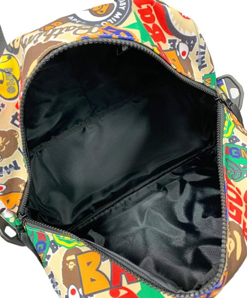 A BATHING APE（ア ベイシング エイプ）A BATHING APE 2WAYバッグ BAPE MILO ASSORTED SHOULDER BAG K（ベイプ ミロ アソーテッド ショルダー バッグ K） マルチカラー サイズ:実寸サイズにてご確認下さい。の古着・服飾アイテム