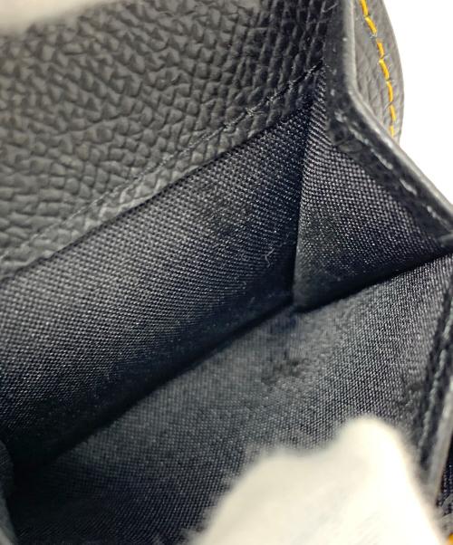 POLO RALPH LAUREN（ポロ・ラルフローレン）POLO RALPH LAUREN (ポロ・ラルフローレン) コインケース ニュー コントラストポニー ブラック×イエロー サイズ:実寸サイズにてご確認ください。の古着・服飾アイテム