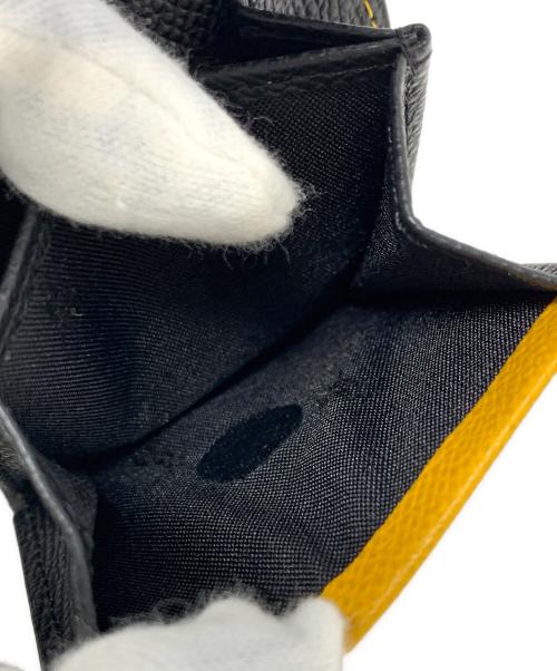 POLO RALPH LAUREN（ポロ・ラルフローレン）POLO RALPH LAUREN (ポロ・ラルフローレン) コインケース ニュー コントラストポニー ブラック×イエロー サイズ:実寸サイズにてご確認ください。の古着・服飾アイテム