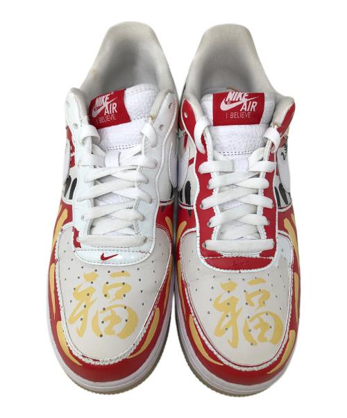 NIKE（ナイキ）NIKE (ナイキ) スニーカー Air Force 1（エアフォース1） レッド×ホワイト サイズ:28cmの古着・服飾アイテム