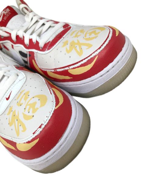 NIKE（ナイキ）NIKE (ナイキ) スニーカー Air Force 1（エアフォース1） レッド×ホワイト サイズ:28cmの古着・服飾アイテム