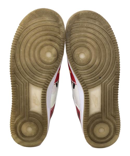 NIKE（ナイキ）NIKE (ナイキ) スニーカー Air Force 1（エアフォース1） レッド×ホワイト サイズ:28cmの古着・服飾アイテム