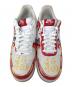 NIKE (ナイキ) スニーカー Air Force 1（エアフォース1） レッド×ホワイト サイズ:28cm：9000円