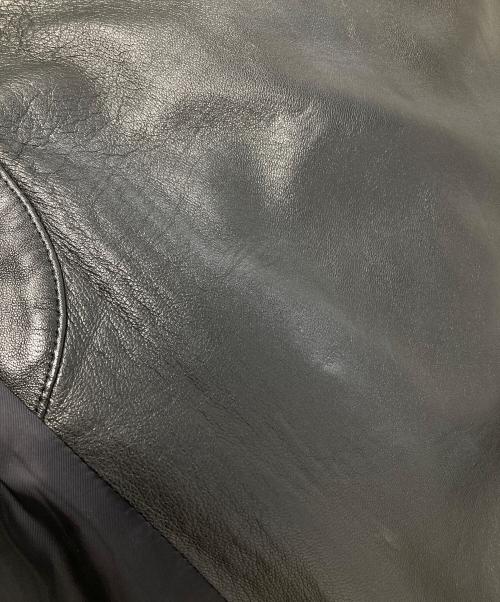 dorothee bis（ドロテ ビス）dorothee bis (ドロテ ビス) レザートレンチコート ブラック サイズ:Mの古着・服飾アイテム