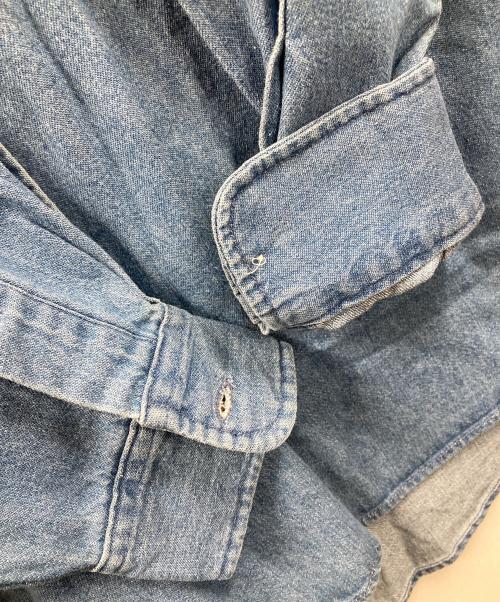 POLO RALPH LAUREN（ポロ・ラルフローレン）POLO RALPH LAUREN (ポロ・ラルフローレン) ボタンダウンデニムシャツ BLAIRE（ブレア） インディゴ サイズ:S 未使用品の古着・服飾アイテム