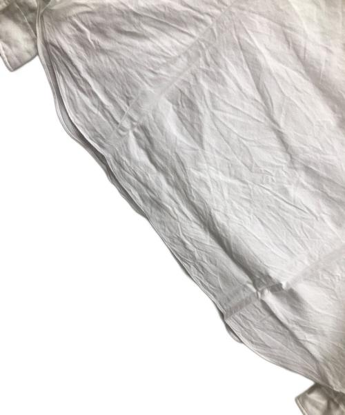 BORRELLI（ボレッリ）BORRELLI (ボレッリ) 長袖シャツ 24-25AW コットンブラッシュドオックスホリゾンタルカラーシャツ ホワイト サイズ:L 未使用品の古着・服飾アイテム