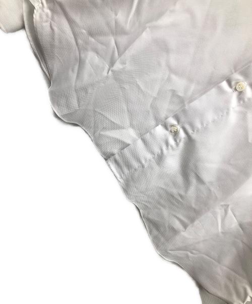 BORRELLI（ボレッリ）BORRELLI (ボレッリ) 長袖シャツ コットンロイヤルオックスボタンダウンシャツ ホワイト サイズ:40 未使用品の古着・服飾アイテム