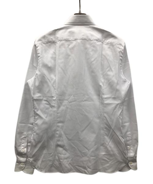 BORRELLI（ボレッリ）BORRELLI (ボレッリ) 長袖シャツ コットンロイヤルオックスボタンダウンシャツ ホワイト サイズ:40 未使用品の古着・服飾アイテム