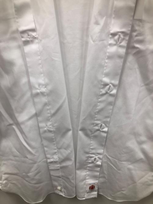 BORRELLI（ボレッリ）BORRELLI (ボレッリ) 長袖シャツ コットンロイヤルオックスボタンダウンシャツ ホワイト サイズ:40 未使用品の古着・服飾アイテム