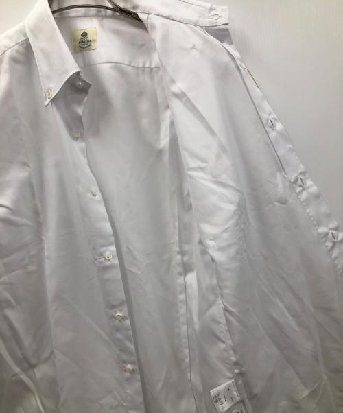 BORRELLI（ボレッリ）BORRELLI (ボレッリ) 長袖シャツ コットンロイヤルオックスボタンダウンシャツ ホワイト サイズ:40 未使用品の古着・服飾アイテム