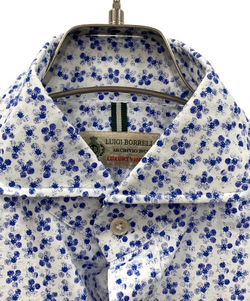 LUIGIBORRELLI LUXURY VINTAGE（ルイジ ボレッリ ラグジュアリーヴィンテージ）LUIGIBORRELLI LUXURY VINTAGE (ルイジ ボレッリ ラグジュアリーヴィンテージ) 長袖シャツ ホワイト サイズ:Sの古着・服飾アイテム