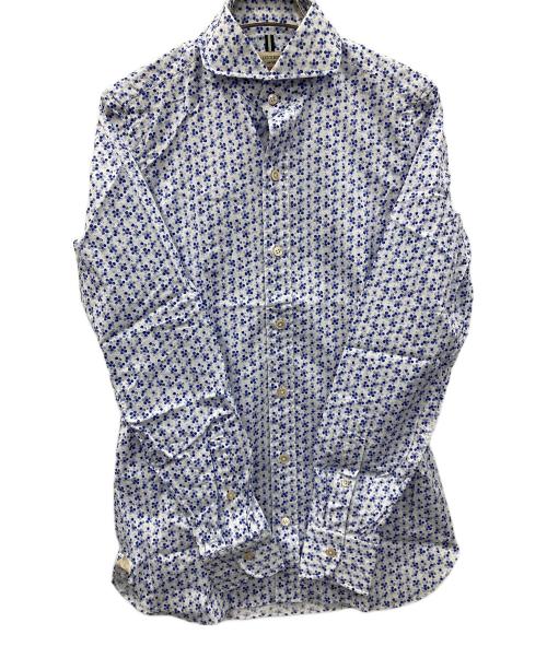 LUIGIBORRELLI LUXURY VINTAGE（ルイジ ボレッリ ラグジュアリーヴィンテージ）LUIGIBORRELLI LUXURY VINTAGE (ルイジ ボレッリ ラグジュアリーヴィンテージ) 長袖シャツ ホワイト サイズ:Sの古着・服飾アイテム