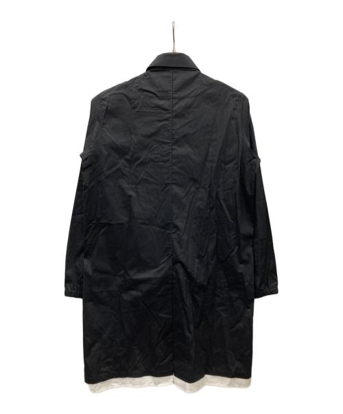 Casely-Hayford（ケイスリーヘイフォード）Casely-Hayford (ケイスリーヘイフォード) コートシャツ DHOBI COAT SHIRT（ドービーコートシャツ） ブラック サイズ:S 未使用品の古着・服飾アイテム