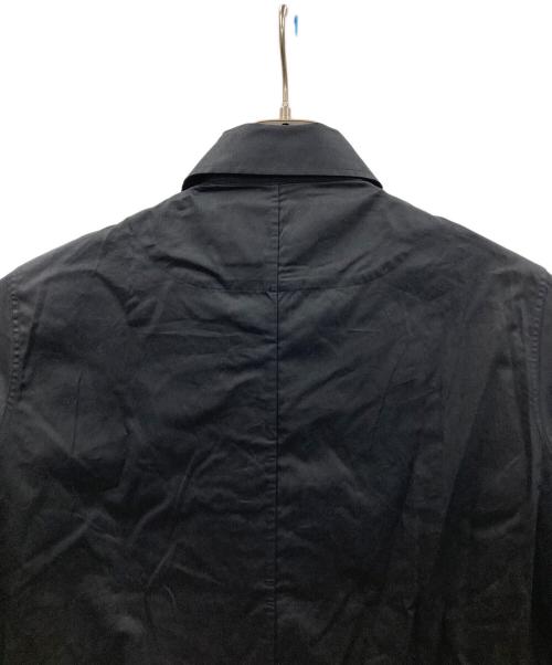 Casely-Hayford（ケイスリーヘイフォード）Casely-Hayford (ケイスリーヘイフォード) コートシャツ DHOBI COAT SHIRT（ドービーコートシャツ） ブラック サイズ:S 未使用品の古着・服飾アイテム
