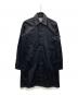Casely-Hayford（ケイスリーヘイフォード）の古着「コートシャツ DHOBI COAT SHIRT（ドービーコートシャツ）」｜ブラック