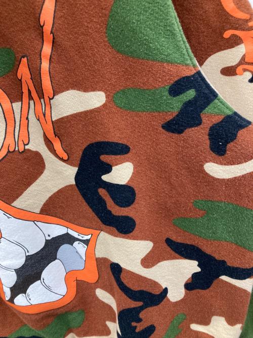 CHROME HEARTS（クロムハーツ）CHROME HEARTS (クロムハーツ) MattyBoy (マッティボーイ) ダガージップパーカー グリーン×ブラウン サイズ:X-LARGEの古着・服飾アイテム