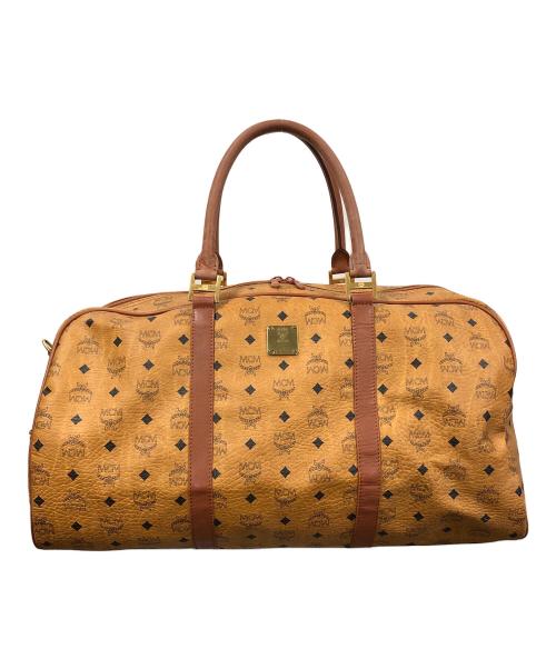 MCM（エムシーエム）MCM (エムシーエム) 2WAYバッグ ボストンバッグ ショルダーバッグ ブラウン サイズ:実寸サイズにてご確認下さい。の古着・服飾アイテム