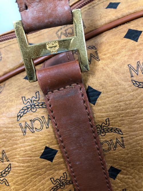 MCM（エムシーエム）MCM (エムシーエム) 2WAYバッグ ボストンバッグ ショルダーバッグ ブラウン サイズ:実寸サイズにてご確認下さい。の古着・服飾アイテム