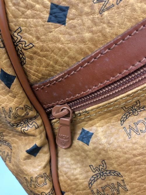 MCM（エムシーエム）MCM (エムシーエム) 2WAYバッグ ボストンバッグ ショルダーバッグ ブラウン サイズ:実寸サイズにてご確認下さい。の古着・服飾アイテム