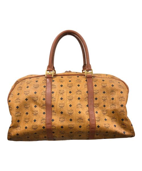 MCM（エムシーエム）MCM (エムシーエム) 2WAYバッグ ボストンバッグ ショルダーバッグ ブラウン サイズ:実寸サイズにてご確認下さい。の古着・服飾アイテム