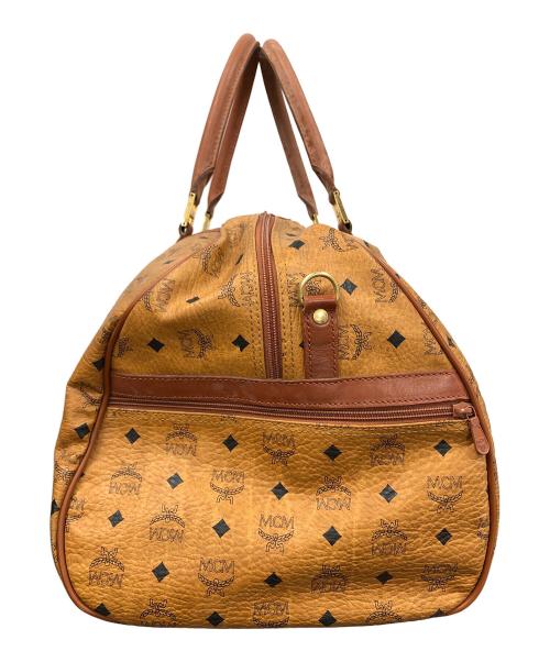 MCM（エムシーエム）MCM (エムシーエム) 2WAYバッグ ボストンバッグ ショルダーバッグ ブラウン サイズ:実寸サイズにてご確認下さい。の古着・服飾アイテム