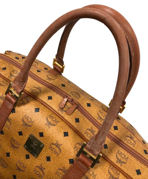 MCM（エムシーエム）MCM (エムシーエム) 2WAYバッグ ボストンバッグ ショルダーバッグ ブラウン サイズ:実寸サイズにてご確認下さい。の古着・服飾アイテム