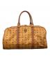 MCM（エムシーエム）の古着「2WAYバッグ ボストンバッグ ショルダーバッグ」｜ブラウン