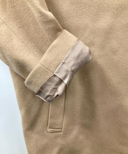 UNTITLED（アンタイトル）UNTITLED (アンタイトル) メイユールカシミヤノーカラーコート ベージュ サイズ:1の古着・服飾アイテム