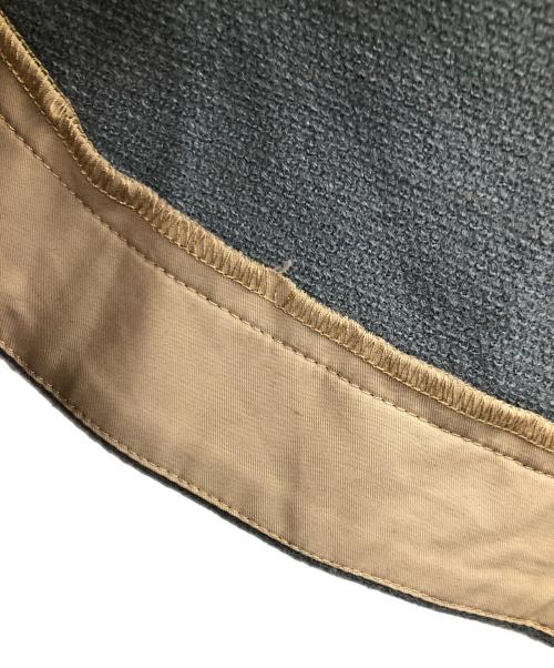 Lallia Mu（ラリア ムー）Lallia Mu (ラリア ムー) コート 配色パイピングガウンベスト スカイブルー サイズ:38の古着・服飾アイテム