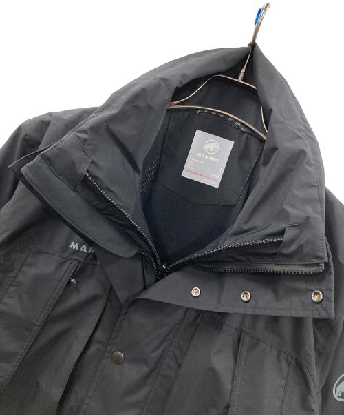 MAMMUT（マムート）MAMMUT (マムート) ナイロンジャケット オベリスク ゴアテックス ジップイン ハードシェル コート アジアンフィット ブラック サイズ:ASIA M 未使用品の古着・服飾アイテム