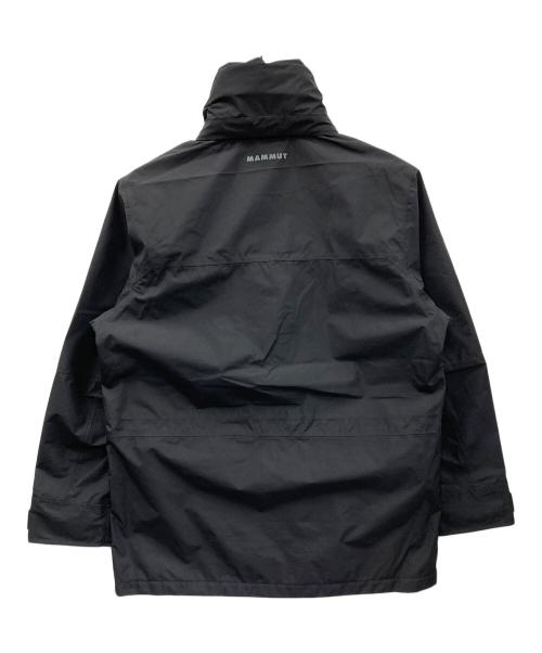 MAMMUT（マムート）MAMMUT (マムート) ナイロンジャケット オベリスク ゴアテックス ジップイン ハードシェル コート アジアンフィット ブラック サイズ:ASIA M 未使用品の古着・服飾アイテム