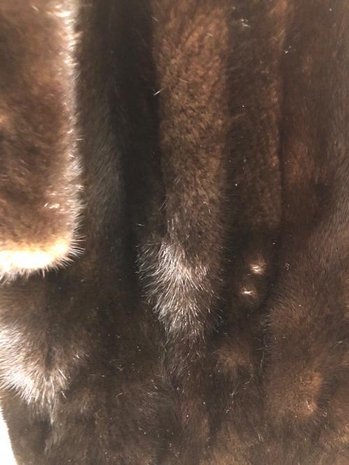 SAGA MINK（サガミンク）SAGA MINK (サガミンク) ファーコート ブラウン サイズ:6の古着・服飾アイテム