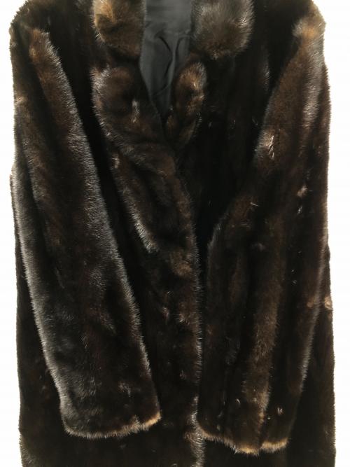 SAGA MINK（サガミンク）SAGA MINK (サガミンク) ファーコート ブラウン サイズ:6の古着・服飾アイテム