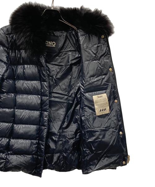 HERNO（ヘルノ）HERNO (ヘルノ) ダウンジャケット ブルー サイズ:44の古着・服飾アイテム