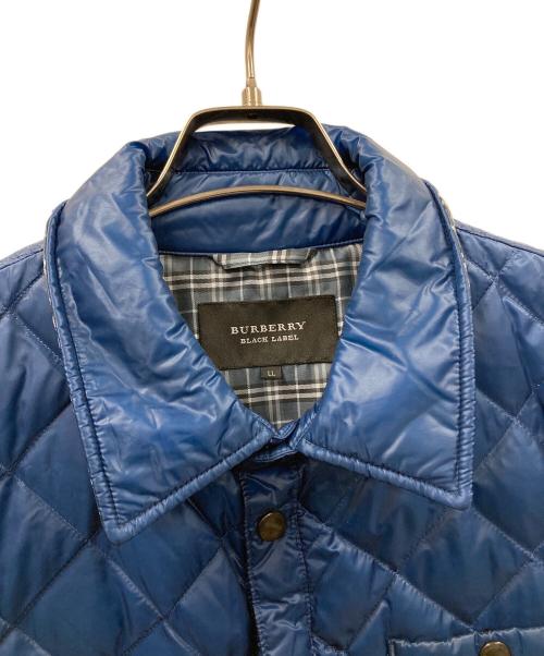 BURBERRY BLACK LABEL（バーバリーブラックレーベル）BURBERRY BLACK LABEL (バーバリーブラックレーベル) ダウンジャケット ブルー サイズ:LLの古着・服飾アイテム
