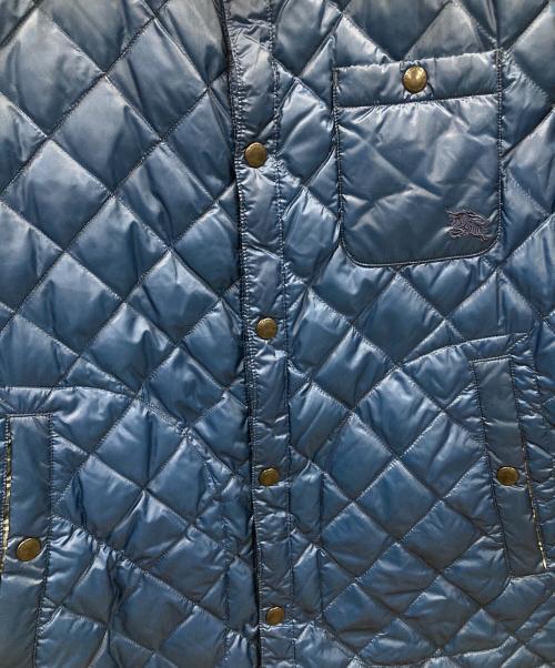 BURBERRY BLACK LABEL（バーバリーブラックレーベル）BURBERRY BLACK LABEL (バーバリーブラックレーベル) ダウンジャケット ブルー サイズ:LLの古着・服飾アイテム