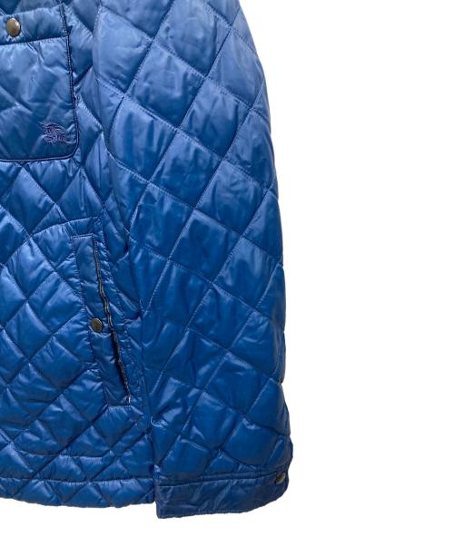 BURBERRY BLACK LABEL（バーバリーブラックレーベル）BURBERRY BLACK LABEL (バーバリーブラックレーベル) ダウンジャケット ブルー サイズ:LLの古着・服飾アイテム