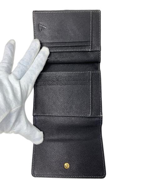 土屋鞄（ツチヤカバン）土屋鞄 (ツチヤカバン) 3つ折り財布 AGIR ギャルソンハンディパース ブラック サイズ:実寸サイズにてご確認ください。の古着・服飾アイテム