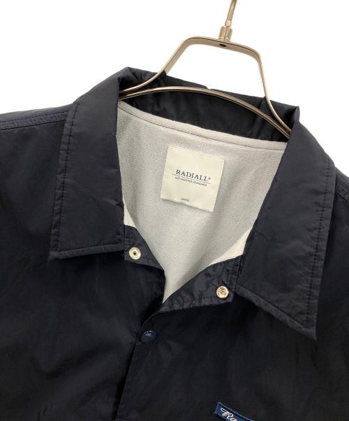 RADIALL（ラディアル）RADIALL (ラディアル) コーチジャケット ネイビー サイズ:LARGEの古着・服飾アイテム