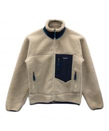 Patagonia（パタゴニア）の古着「フリースジャケット CLASSIC RETRO-X（クラシック レトロ-エックス）」｜アイボリー