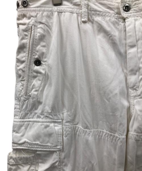 POLO RALPH LAUREN（ポロ・ラルフローレン）POLO RALPH LAUREN (ポロ・ラルフローレン) カーゴパンツ ホワイト サイズ:38/32の古着・服飾アイテム