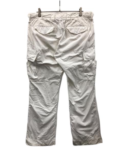 POLO RALPH LAUREN（ポロ・ラルフローレン）POLO RALPH LAUREN (ポロ・ラルフローレン) カーゴパンツ ホワイト サイズ:38/32の古着・服飾アイテム