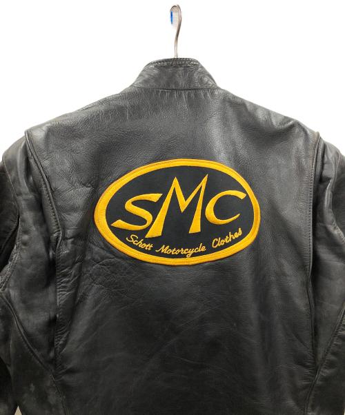 Schott（ショット）Schott (ショット) ライダースジャケット ブラック サイズ:36の古着・服飾アイテム