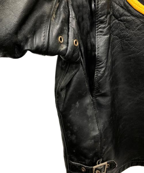 Schott（ショット）Schott (ショット) ライダースジャケット ブラック サイズ:36の古着・服飾アイテム