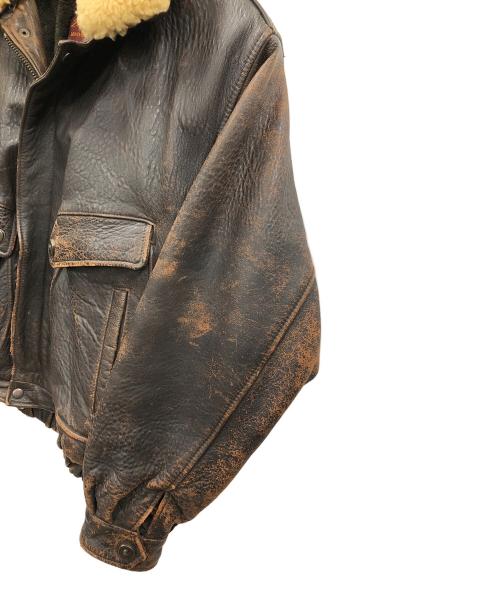 DOG FIGHT（ドッグファイト）DOG FIGHT (ドッグファイト) フライトジャケット ブラウン サイズ:5の古着・服飾アイテム