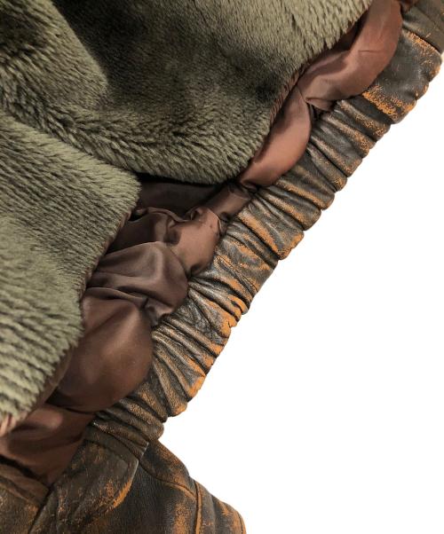 DOG FIGHT（ドッグファイト）DOG FIGHT (ドッグファイト) フライトジャケット ブラウン サイズ:5の古着・服飾アイテム