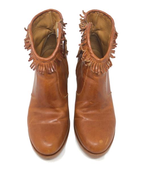 VISVIM（ビズビム）VISVIM (ビズビム) ショートブーツ キャラメル サイズ:USW08の古着・服飾アイテム